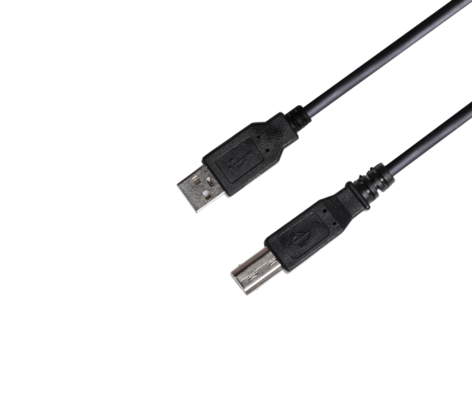 5. USB2.0 方形USB连接线 打印机数据线 电脑打印线