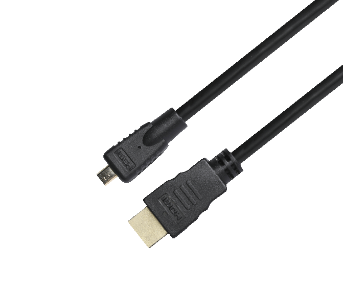 Micro HDMI 转 HDMI线手机平板连电视微型头输出数据高清大小头